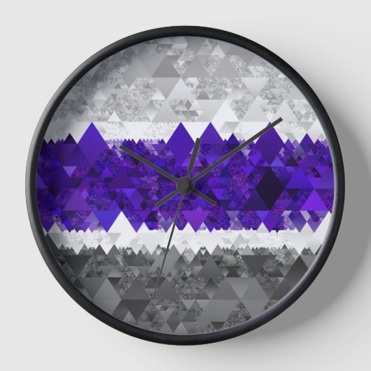 Boho Geometrische Mod Retro Greygender Pride Vlag (Voorkant)