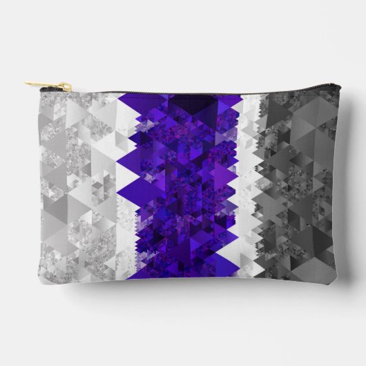 Boho Geometrische Mod Retro Greygender Pride Vlag Etui (Voorkant)