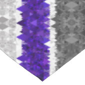 Boho Geometrische Mod Retro Greygender Pride Vlag Tafelkleed (Gekanteld)