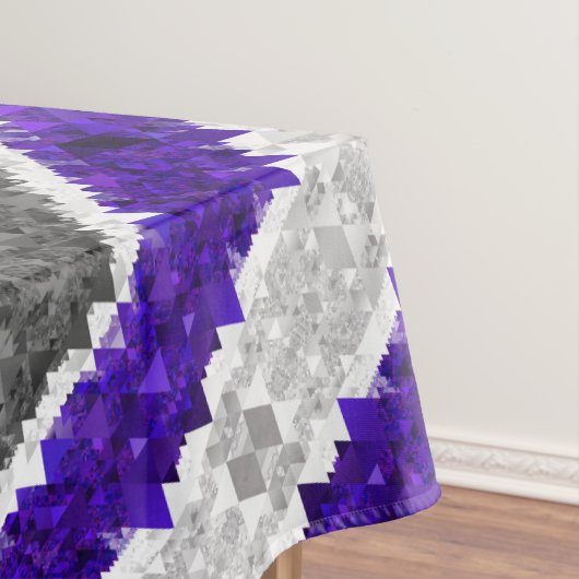 Boho Geometrische Mod Retro Greygender Pride Vlag Tafelkleed (Voorbeeld)