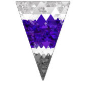 Boho Geometrische Mod Retro Greygender Pride Vlag Vlaggetjes (Derde vlag)