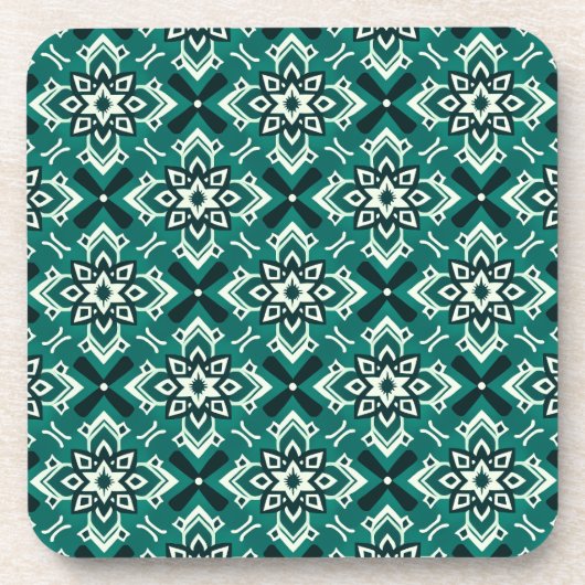 Boho geometrische patroon Onderzetters - Set van (Voorkant)
