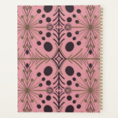 Boho Geometrische Pijl Roze Gepersonaliseerd Planner (Achterkant)