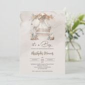 Boho Geslacht neutraal aardeachtig kinderboek Kaart (Staand voorkant)