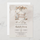 Boho Geslacht neutraal aardeachtig kinderboek Kaart (Voorkant / Achterkant)