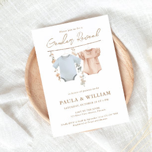 Boho Geslacht Onthullen Partij Uitnodigen Kaart