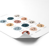 Boho gevoelens grafiek print (Hoek)