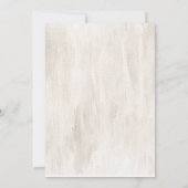 Boho gewei vetplanten Bruids Douche Uitnodiging (Achterkant)