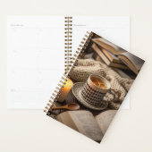 Boho gezellige warme kaarslichten planner (Display)