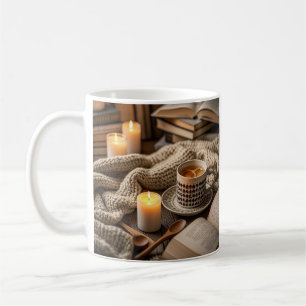 Boho Gezellige Warme Kaarsverlichting Koffiemok