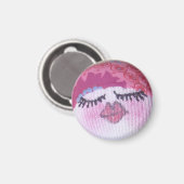 Boho Gezichtsmagneet Magneet (Voorkant / Achterkant)