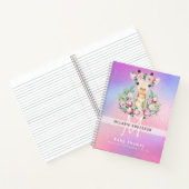 Boho GIRAFFE Baby Shower Planner Notitieboek Journ (Binnen)