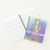 Boho GIRAFFE Baby Shower Planner Notitieboek Journ (Binnen)