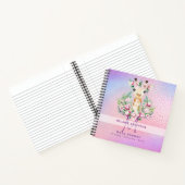 Boho GIRAFFE Baby shower Planner Notitieboek Journ (Binnen)
