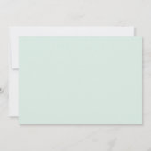 Boho Giraffe Baby Sprinkle-neutraal geslacht Kaart (Achterkant)