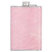 Boho Giraffe Flowers Named Girls, Tiener cadeaus Heupfles (Achterkant)