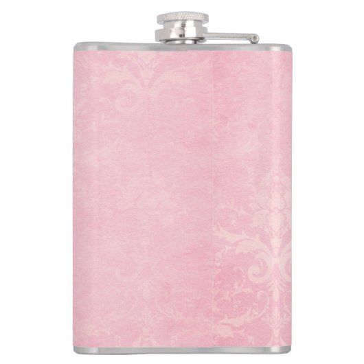 Boho Giraffe Flowers Named Girls, Tiener cadeaus Heupfles (Achterkant)