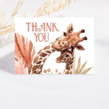 Boho-giraffe-safari-vouwen-bedankkaart