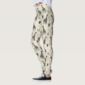 Boho-giraffe-stammespatroon Leggings (Links)