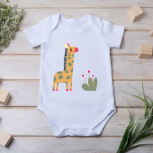 Boho Giraffeprint Baby Rompertje