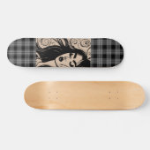  BOHO GIRL ART Skateboard Deck (Horizontaal)