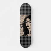  BOHO GIRL ART Skateboard Deck (Voorkant)