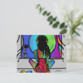BOHO GIRL-Briefkaarten Briefkaart (Staand voorkant)