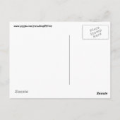 BOHO GIRL-Briefkaarten Briefkaart (Achterkant)