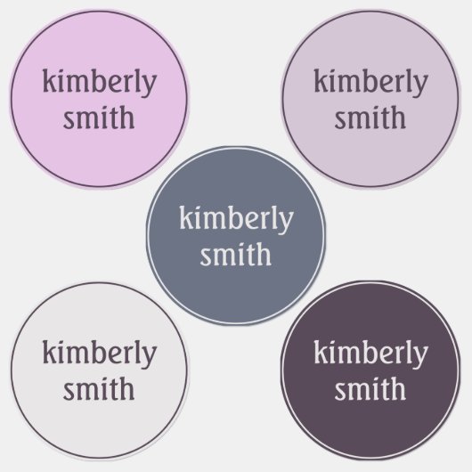 Boho Girl-schoolnaam Labels (Groep)