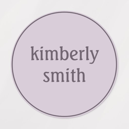 Boho Girl-schoolnaam Labels (Design 2)