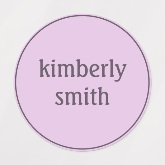 Boho Girl-schoolnaam Labels (Design 1)