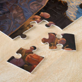 BoHo Girl speelt gitaar Legpuzzel (Zijkant)