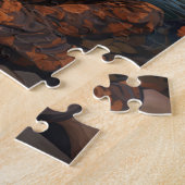 Boho Girl speelt 's nachts gitaar Legpuzzel (Zijkant)