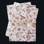 Boho Girly Pink Santa Christmas Doodles Inpakpapier Vel<br><div class="desc">Wikkel uw geschenken met een vleugje grillige charme met behulp van deze Boho Girly Pink Santa Christmas Doodles Wrapping Paper Sheets. Met een speels ontwerp van Santa Claus doodles in zachte roze tinten, voegt dit inpakpapier een boho-twist toe aan uw kerstcadeau-geven. Perfect voor degenen die houden van een leuke en...</div>