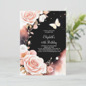 Boho Glam Digitale 40e verjaardag Kaart (Staand voorkant)