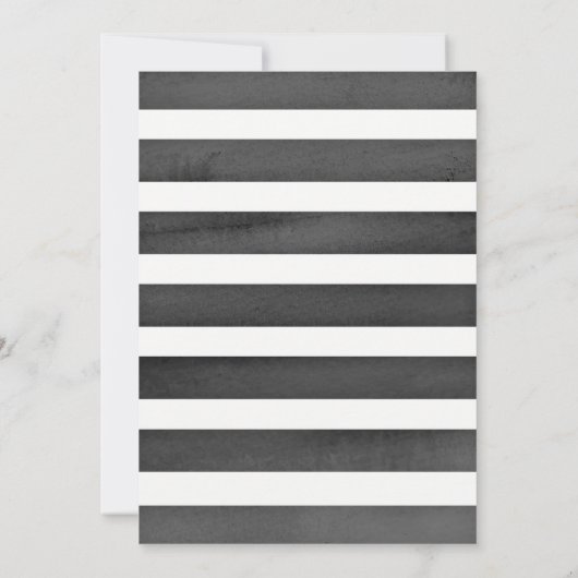 Boho Glamping Vrijgezellenfeest - Roze + Zwart Kaart (Achterkant)