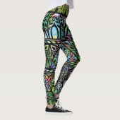  Boho Glas in lood Patroon Leggings (Rechts)