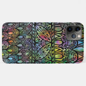 Boho Glas in lood Pattern-draagtas Case-Mate iPhone Case (Achterkant (horizontaal))