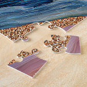 Boho Glitter Agate Puzzel (Zijkant)
