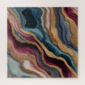 Boho Glitter Agate Puzzel (Verticaal)