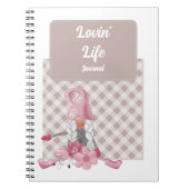 Boho Gnome Lovin' Life Notitieboek (Voorkant)