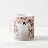 Boho Gnomen Keramische Mok (Voorkant links)