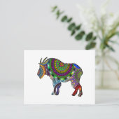 BOHO GOAT BRIEFKAART (Staand voorkant)