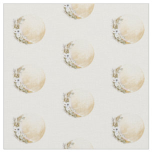 Boho Gold Floral Stof