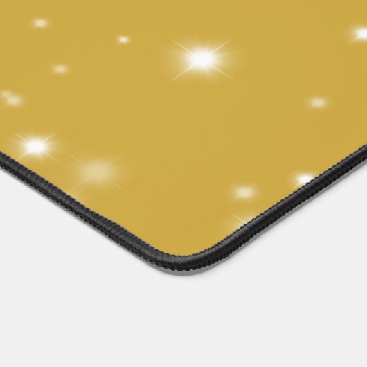 Boho Gold Starlight Bureaumat (Hoek)