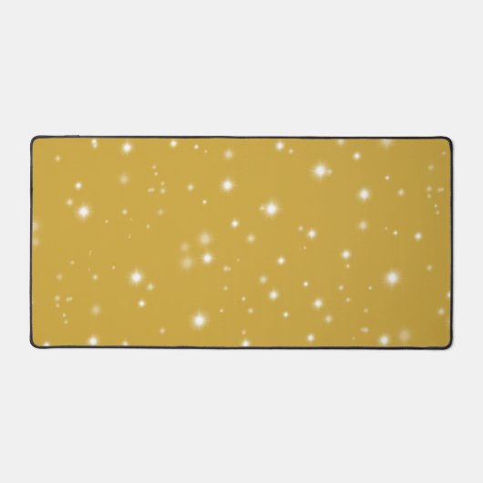 Boho Gold Starlight Bureaumat (Voorkant)