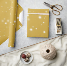 Boho Gold Starlight Cadeaupapier
