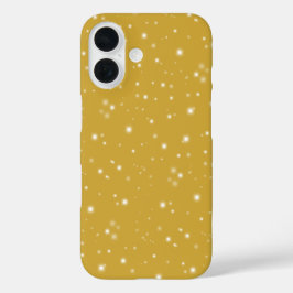 Boho Gold Starlight iPhone 16 Hoesje