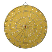 Boho Gold Starlight Dartbord (Voorkant)