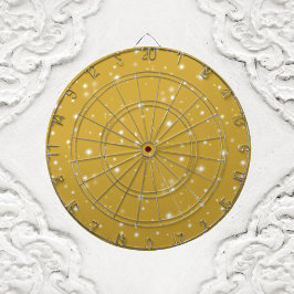 Boho Gold Starlight Dartbord